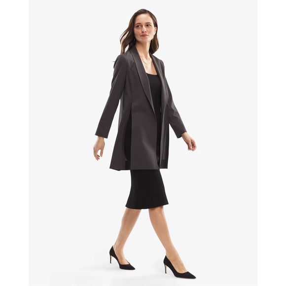 MM Lafleur Jackets & Blazers - MM Lafleur The Dietrich Jacket - Fine Wool Slate Gray size small